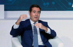 ep el presidente de la patronal ceoe antonio garamendi durante el xxiii congreso nacional de la