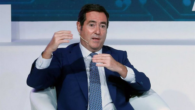 ep el presidente de la patronal ceoe antonio garamendi durante el xxiii congreso nacional de la