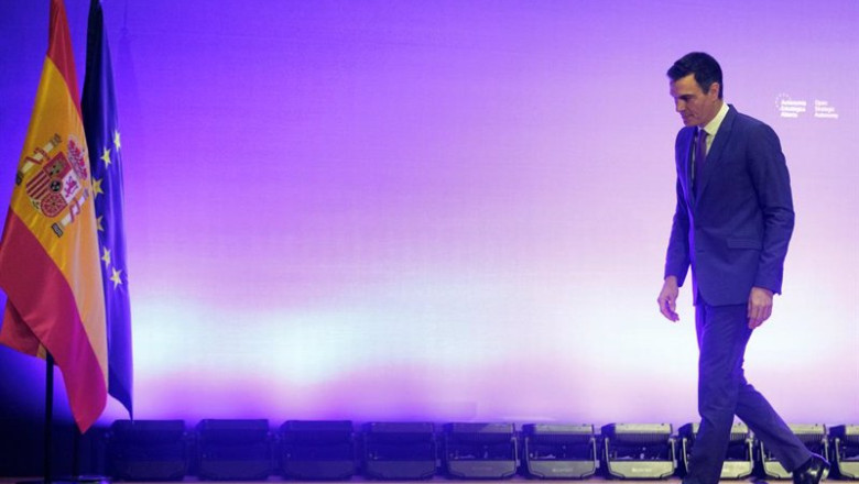 ep el presidente del gobierno de espana pedro sanchez durante el acto el futuro de la autonomia ep el presidente del gobierno de espana pedro sanchez durante el acto el futuro de la autonomia