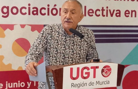 ep el secretario general de ugt pepe alvarez imagen de archivo