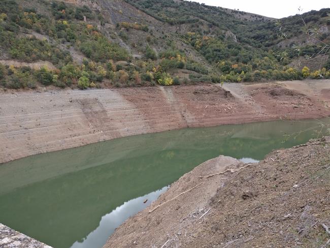 Embalse de Mansilla con poca agua | EUROPA PRESS ep embalsemansillapoca agua