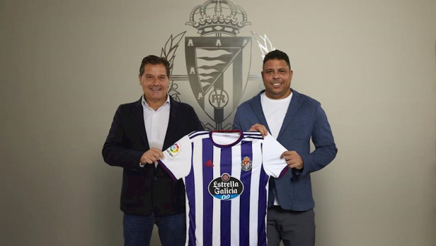 ep estrella galicia volvera a ser patrocinador del real valladolid de ronaldo nazario