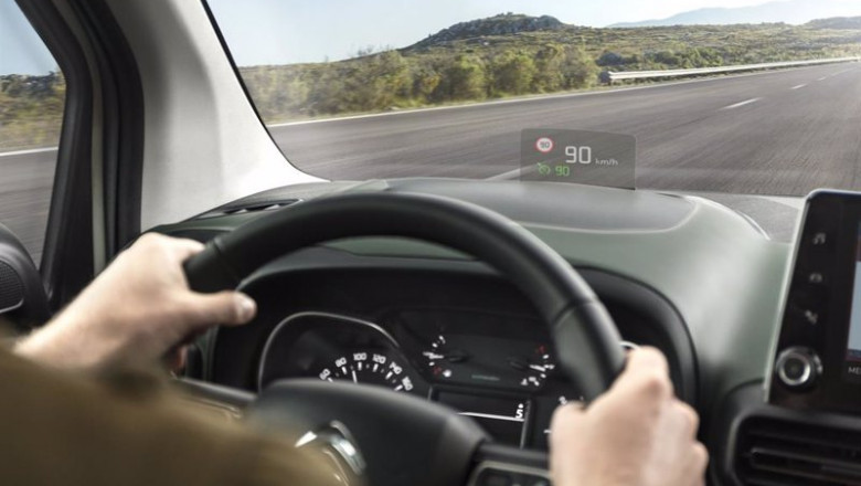 Imagen del Head Up Display de Citroën. | CITROËN ep imagen del head up display de citron
