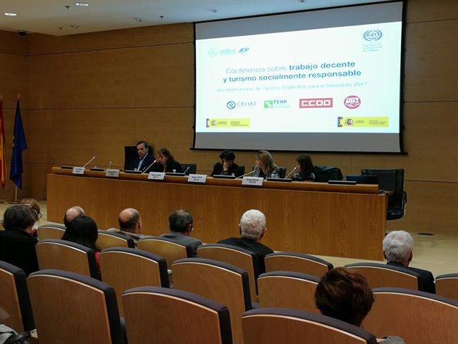 Jornada sobre condiciones laborales en el sector turístico | EUROPA PRESS ep jornadacondiciones laboralessector turistico
