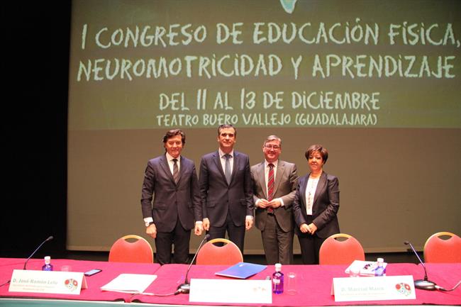 José Ramón Lete con el alcalde de Guadalajara, Antonio Román | CSD ep jose ramon letealcaldeguadalajara antonio roman