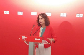 ep la ministra de hacienda en funciones maria jesus montero en la inauguracion de la casa del pueblo