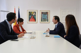 ep la ministra de vivienda y agenda urbana isabel rodriguez en un encuentro con el embajador de ep la ministra de vivienda y agenda urbana isabel rodriguez en un encuentro con el embajador de