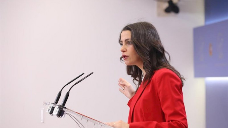 La presidenta y portavoz del Grupo Parlamentario Ciudadanos en el Congreso, Inés Arrimadas. | Marta Fernández Jara - Europa Press ep la presidenta y portavoz del grupo parlamentario ciudadanos en el congreso ines arrimadas