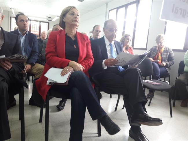 Mariví Monteserín y Miquel Roca. | EUROPA PRESS. ep marivi monteserinmiquel roca