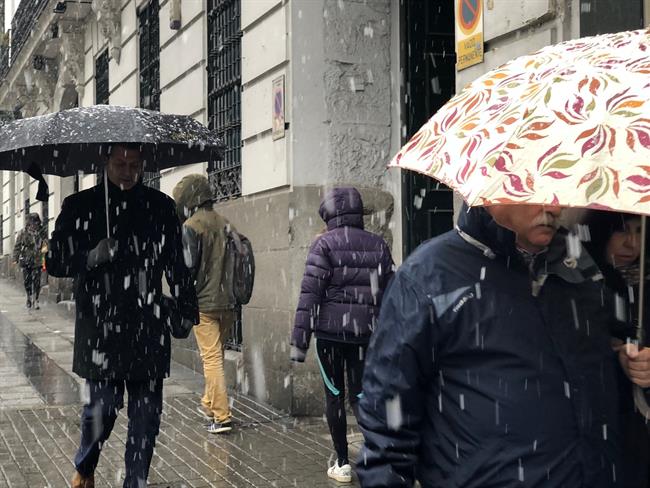 Nieve, nieva en Madrid | EUROPA PRESS ep nieve nievamadrid