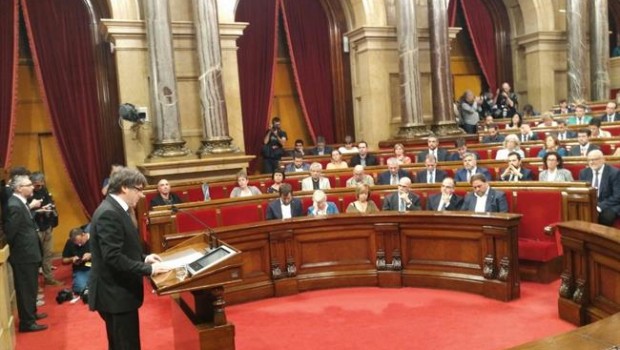 ep presidente carles puigdemontparlament10octubre