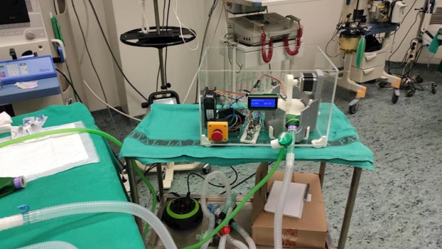 ep prototipo de respirador helpair