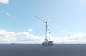 ep prototipo demosah de aerogenerador eolico marino flotante