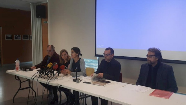 ep representantes de entidades sociales y ecologistas y movimientos por el clima en la presentacion