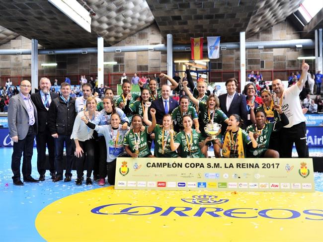 El Rocasa Gran Canaria, campeón de la Copa de la Reina de balonmano | RFEBM ep rocasa gran canaria campeonla copala reinabalonmano