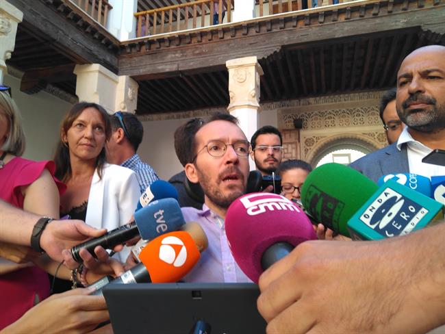 Secretario de Organizción de Podemos, Pablo Echenique | EUROPA PRESS ep secretarioorganizcionpodemos pablo echenique