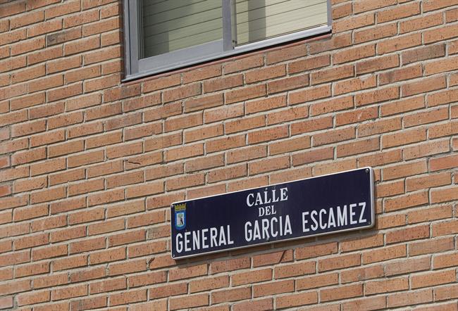 Símbolos y calles franquistas, franquismo, calle del general García Escamez | Europa Press - Archivo ep simboloscalles franquistas franquismo callegeneral garcia escamez