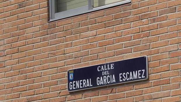 ep simboloscalles franquistas franquismo callegeneral garcia escamez