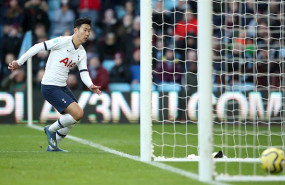 ep son heung-min con el tottenham