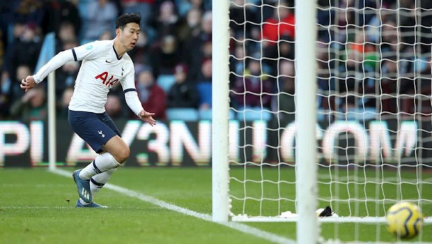 ep son heung-min con el tottenham