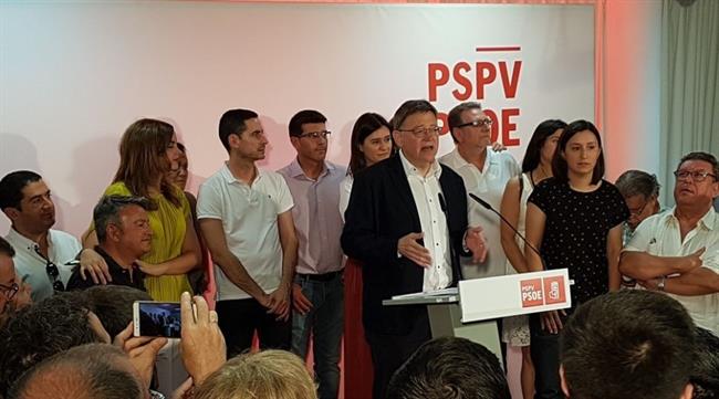 Ximo Puig tras ganar las primarias | PSPV ep ximo puigganarprimarias