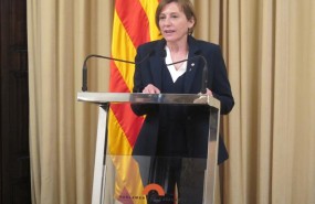 la presidenta del parlament carme forcadell