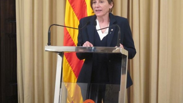 la presidenta del parlament carme forcadell