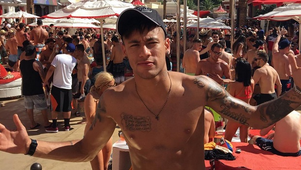 Neymar vacaciones