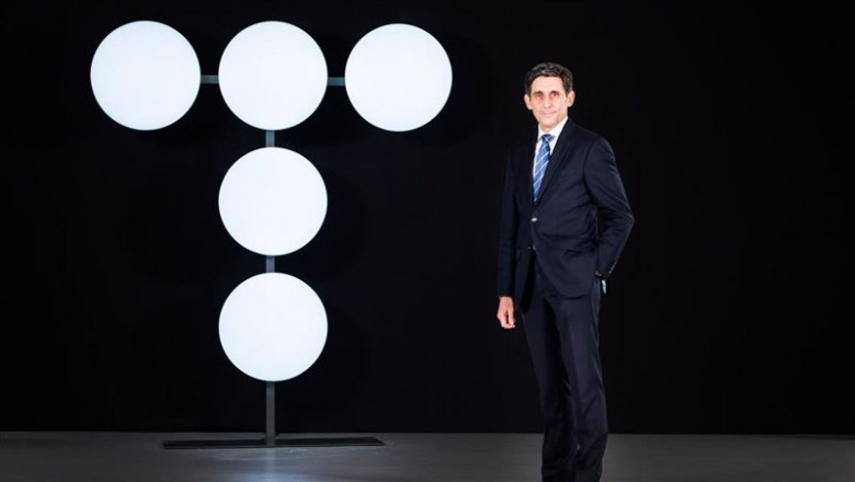 ep archivo el presidente de telefonica jose maria alvarez pallete con el nuevo logo ep archivo el presidente de telefonica jose maria alvarez pallete con el nuevo logo