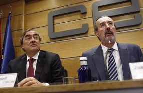 ep archivo   juan rosell y el presidente de aspel juan diez de los rios