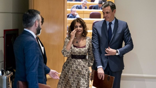 ep archivo   la ministra de hacienda maria jesus montero y el presidente del gobierno pedro sanchez