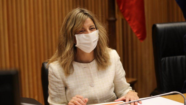 ep archivo   la ministra de trabajo yolanda diaz