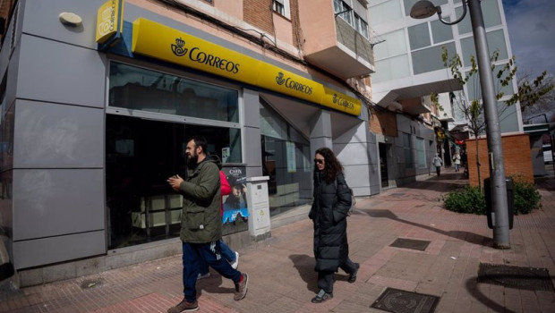 ep archivo   una oficina de correos a 14 de marzo de 2025 en madrid