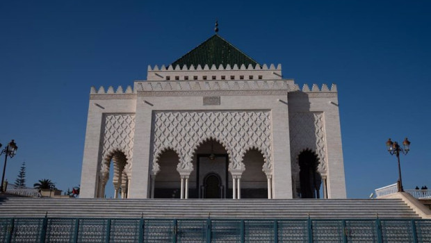 ep archivo   vista del mausoleo de mohamed v a 1 de febrero de 2023 en rabat marruecos