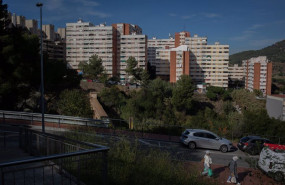 ep edificios del barrio de ciutat meridiana