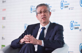 ep el gobernador del banco de espana pablo hernandez de cos durante la celebracion de la segunda