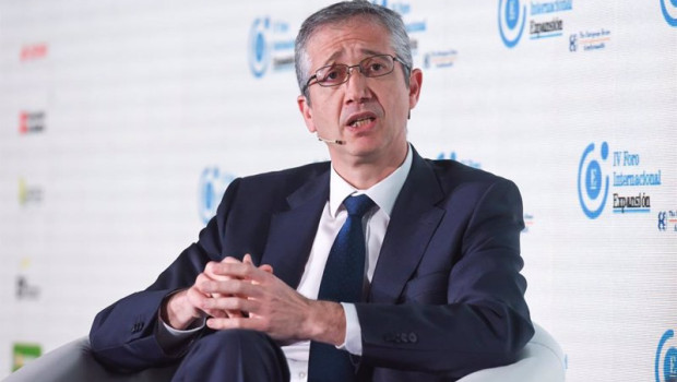 ep el gobernador del banco de espana pablo hernandez de cos durante la celebracion de la segunda