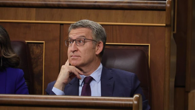 ep el lider del pp alberto nunez feijoo durante la sesion de control al gobierno en el congreso de ep el lider del pp alberto nunez feijoo durante la sesion de control al gobierno en el congreso de