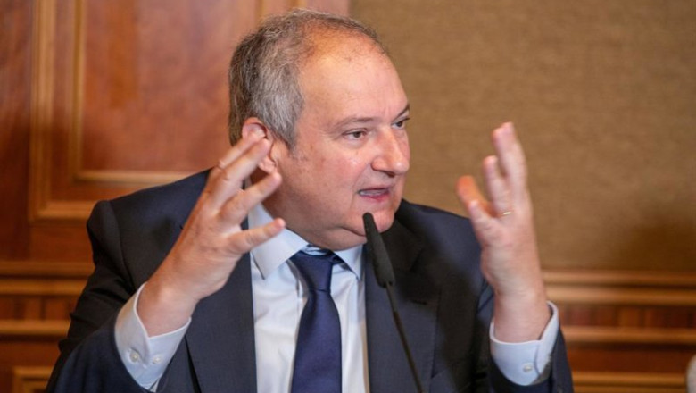 ep el ministro de industria y turismo jordi hereu durante una rueda de prensa en el hotel eurostars