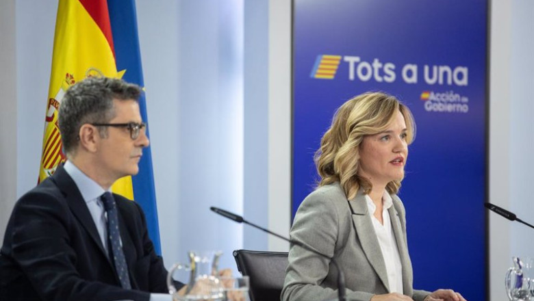 ep el ministro de la presidencia justicia y relaciones con las cortes felix bolanos y la ministra de ep el ministro de la presidencia justicia y relaciones con las cortes felix bolanos y la ministra de