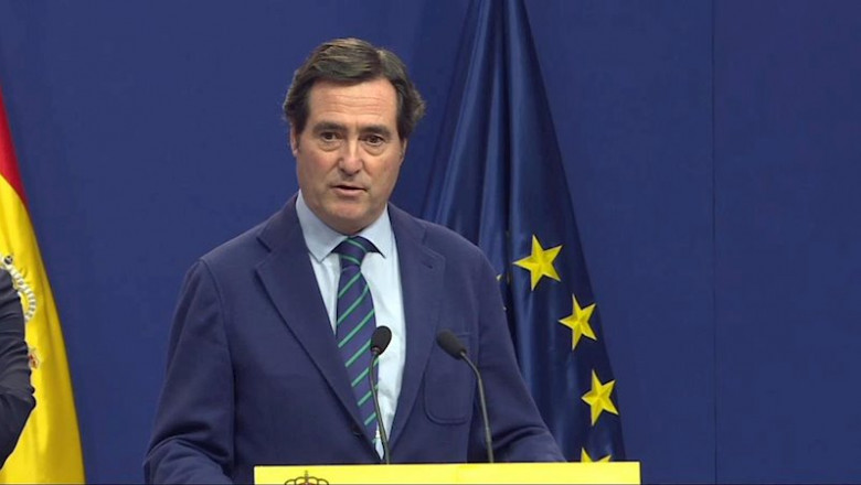 ep el presidente de ceoe antonio garamendi en una imagen de archivo