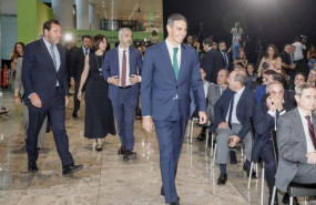 ep el presidente del gobierno pedro sanchez este jueves en el aeropuerto de alicante elche miguel