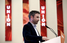 ep el secretario de comunicacion de la gestora de ciudadanos guillermo diaz en rueda de prensa en la