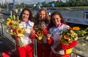 ep equipo femeninoc1 daprimera medallaespanaeuropeopraga