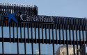 ep fachada del edificio de caixabank a 5 de abril de 2023 en madrid espana