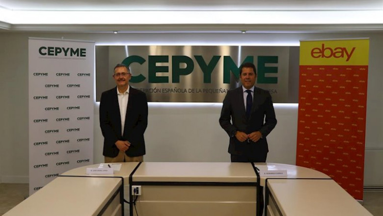 Firma del acuerdo entre eBay y Cepyme para apoyar a la pymes españolas | EBAY ep firma del acuerdo entre ebay y cepyme para apoyar a la pymes espanolas
