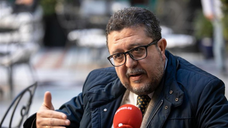 Francisco Serrano, líder de Vox en Andalucía. | EUROPA PRESS - Archivo ep francisco serrano duranteentrevistauna imagenarchivo