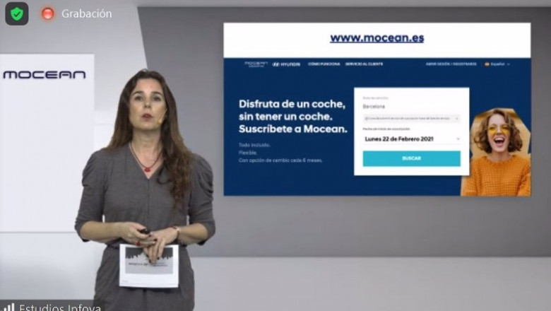 Hyundai explica cómo funciona la página web para alquilar un coche en Mocean, en una presentación telemática. | HYUNDAI ep hyundai explica como funciona la pagina web para alquilar un coche en mocean en una presentacion