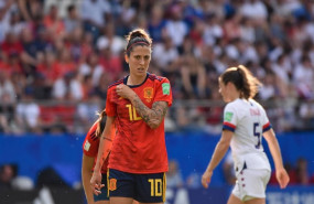 ep jennifer hermoso of spain reacts during the fifa womens world cup france 2019 round of 16 football match between spain andon june 24 2019 at auguste delaune stadium in reims france - photo melanie laurent a2m sport consulting dppi