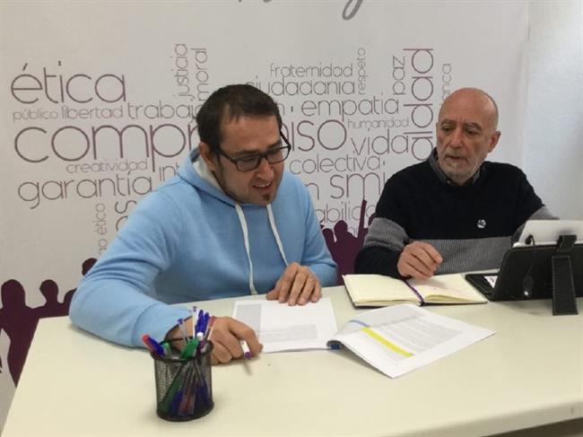 Kiko Garrido y Miguel Reinares de Podemos | PODEMOS LA RIOJA - Archivo ep kiko garridomiguel reinarespodemos